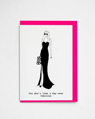 FABULOUS GIRL GREETING CARD BY PROUD LONDON Greeting Cards PROUD LONDON