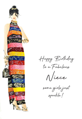 Happy Birthday Niece Card by Five Dollar Shake Greeting Cards Five Dollar Shake