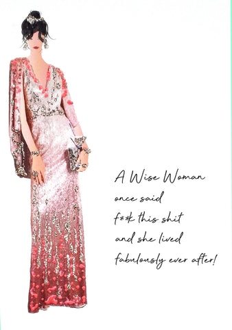 A5 Notebook Wise Woman by Five Dollar Shake Greeting Cards Five Dollar Shake