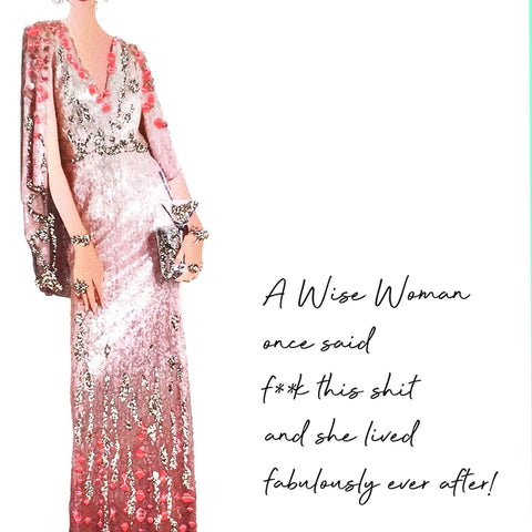 A5 Notebook Wise Woman by Five Dollar Shake Greeting Cards Five Dollar Shake