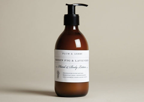 Plum and Ashby Green Fig & Lavender Hand & Body Lotion - ash-dove