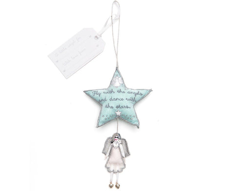 Blue Star and White Angel Gift