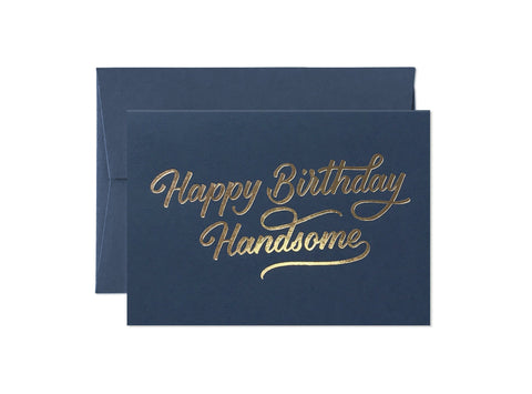 Card Nest Happy Birthday Handsome Card - ash-dove