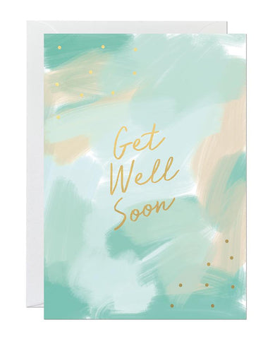 Get Well Soon Card Greeting Cards Ricicle Cards