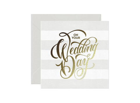 Card Nest On Your Wedding Day Card - ash-dove