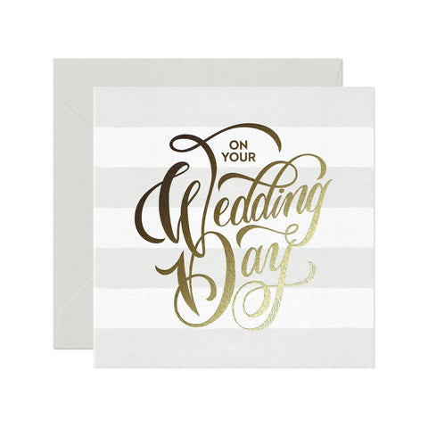 Card Nest On Your Wedding Day Card - ash-dove