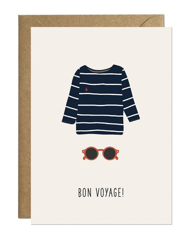 Bon Voyage Greeting Card Greeting Cards Ricicle Cards