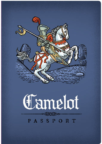 Front Cover Camelot Passport Notebook