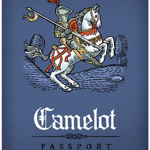 Front Cover Camelot Passport Notebook