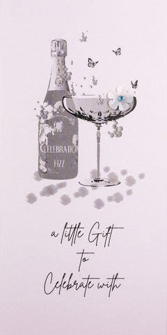 Gift To Celebrate With Money Wallet by Five Dollar Shake Greeting Cards Five Dollar Shake