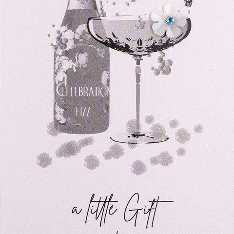 Gift To Celebrate With Money Wallet by Five Dollar Shake Greeting Cards Five Dollar Shake