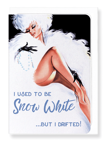I used to be snow white Card by Ezen Design Christmas Shop,Greeting Cards Ezen Design