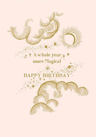 Magical Birthday Card Greeting Cards The Artfile