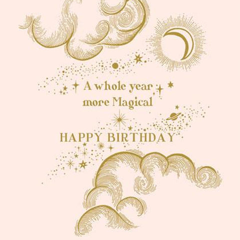 Magical Birthday Card Greeting Cards The Artfile