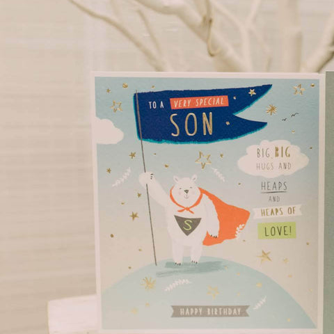 Very Special Son Birthday Card Greeting Cards Paperlink