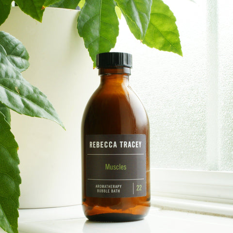 Muscles Bubble Bath by Rebecca Tracey Wellbeing Rebecca Tracey