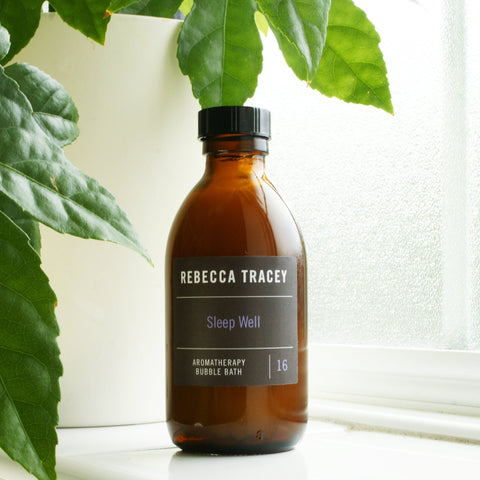 Sleep Well Bubble Bath by Rebecca Tracey Wellbeing Rebecca Tracey