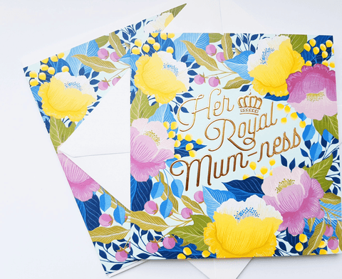 Her Royal Mum-ness Mother's Day Card Greeting Cards The Artfile