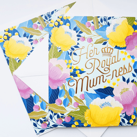 Her Royal Mum-ness Mother's Day Card Greeting Cards The Artfile