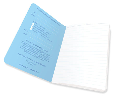 The Unemployed Philosopher's Guild Cloud Spotting Notebook - ash-dove