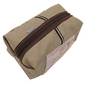 top view Apothecary Moustache Wash Bag