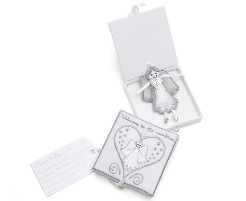 inside of welcome to the world gift