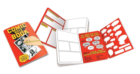 Comic Artists Notebook A5, Drawing Aid for Comic Book Lovers, Comi Con Lovers Gift Idea, Magazine layout For Young Artists, DIY Artist someone_else