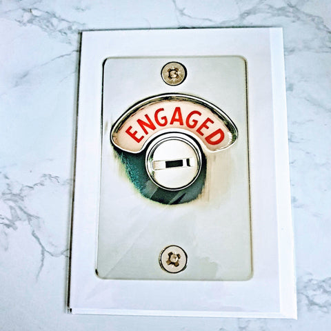 Engaged Greeting Card by Artpress Greeting Cards Artpress 