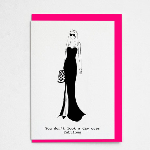 FABULOUS GIRL GREETING CARD BY PROUD LONDON Greeting Cards PROUD LONDON 