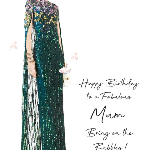 Happy Birthday Mum Card by Five Dollar Shake Greeting Cards Five Dollar Shake 