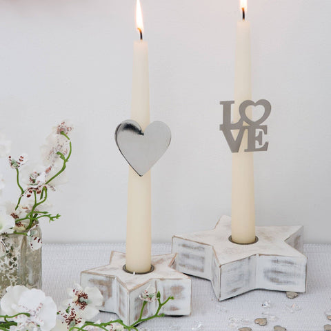 Candle Ring Decorations By Retreat Home - ash-dove