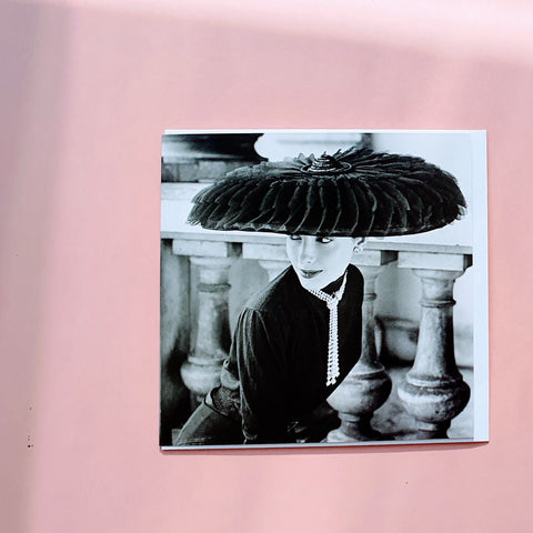 Legroux Soeurs Hat Blank Greeting Card by Artpress Greeting Cards Artpress 