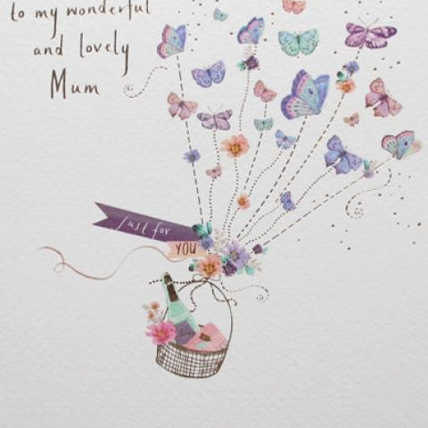 My wonderful Mum  Greeting Card by Paperlink - ash-dove