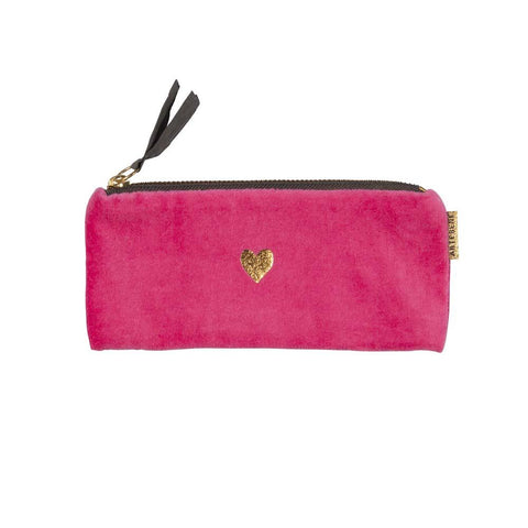 Pink Velvet Pouch by Artebene Shopping,Gifts Artebene 
