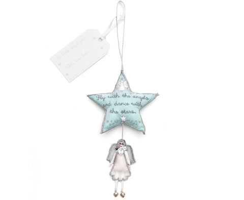 Blue Star and White Angel Gift 