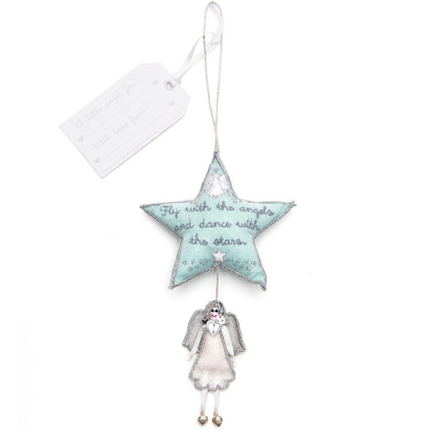 Blue Star and White Angel Gift 