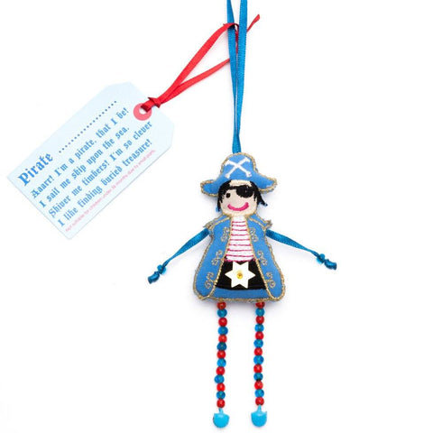 Blue Hanging Pirate 