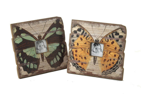 Large butterfly frame photo mix by Heaven Sends - ash-dove