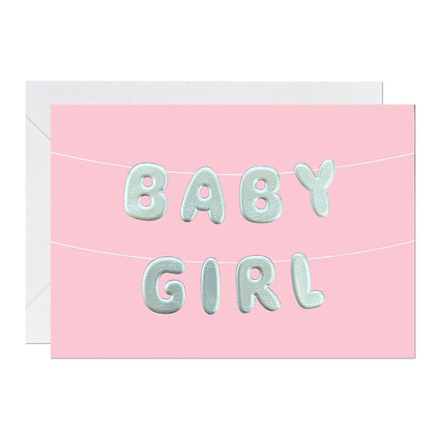 Baby Girl Card Greeting Cards Ricicle Cards 