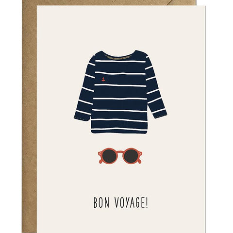 Bon Voyage Greeting Card Greeting Cards Ricicle Cards 