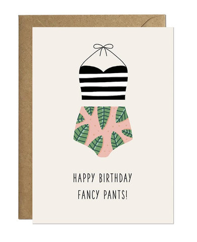 Fancy Pants Happy Birthday Card Greeting Cards Ricicle Cards 