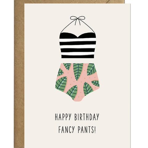 Fancy Pants Happy Birthday Card Greeting Cards Ricicle Cards 