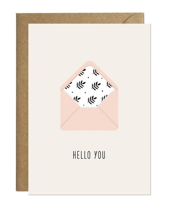 Hello You Card Greeting Cards Ricicle Cards 