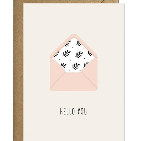 Hello You Card Greeting Cards Ricicle Cards 