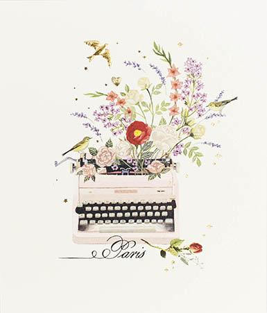 Typewriter Card Greeting Cards Paperlink 