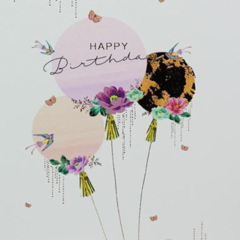 Happy Birthday Balloon Card by Paperlink Greeting Cards Paperlink 