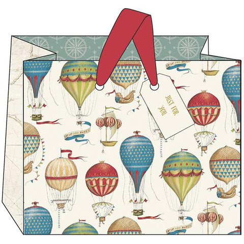 Landscape Vintage Travel Gift Bag by The Artfile Stationery The Artfile 