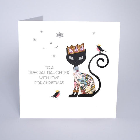 Special Daughter christmas card by five dollar shake Greeting Cards Five Dollar Shake 