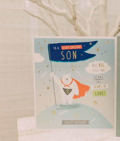 Very Special Son Birthday Card Greeting Cards Paperlink 