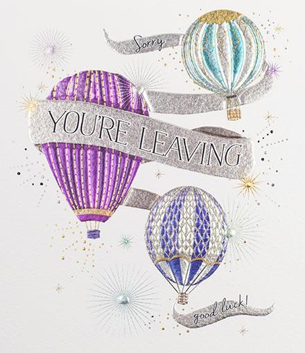 Leaving greeting card by paperlink Greeting Cards Paperlink 
